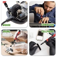 Jeu de tournevis de précision 115 en 1, Kit d'outils de réparation magnétiques multifonctionnels pour ordinateur portable téléphone MacBook réparations domestiques 5