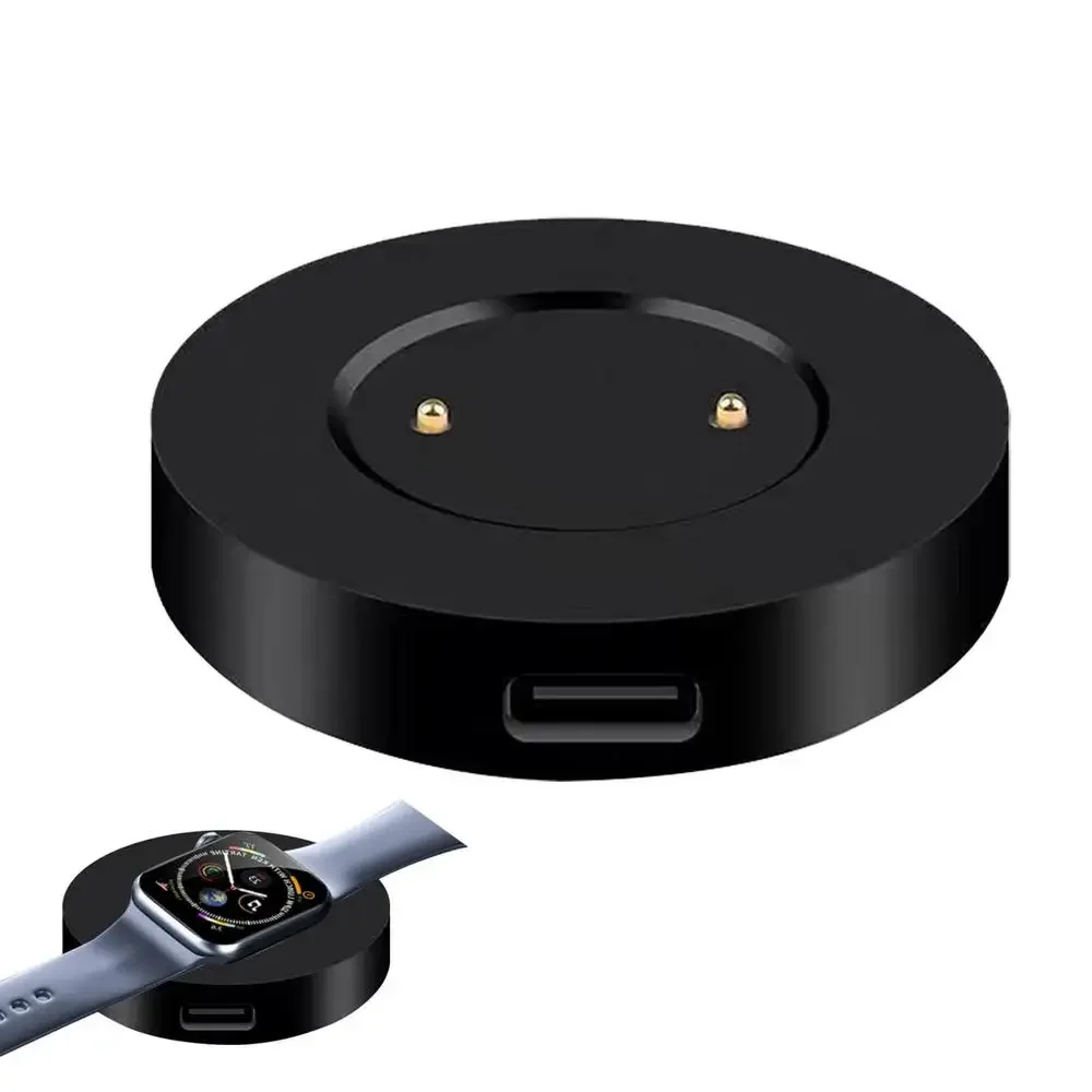 Caricatore Magnetico Per HONOR Watch GS 3 | Tipo-C | Ricarica Wireless Portatile | Nero - Foto 4