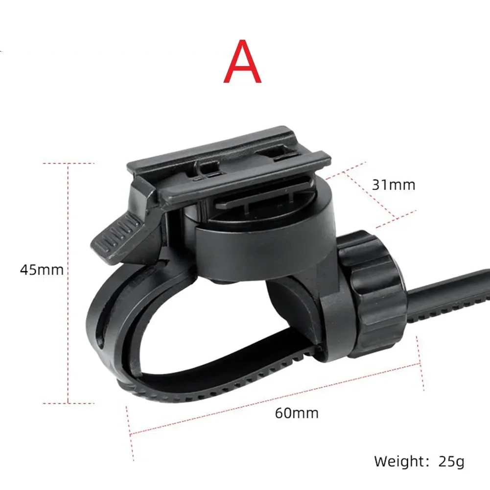 Cycle Head Light Holder Adaptor Bicycle Front Lamp Bracket For Gaciron V9D-1600/V9D-1800 Head Light Cycling Mounting Stand