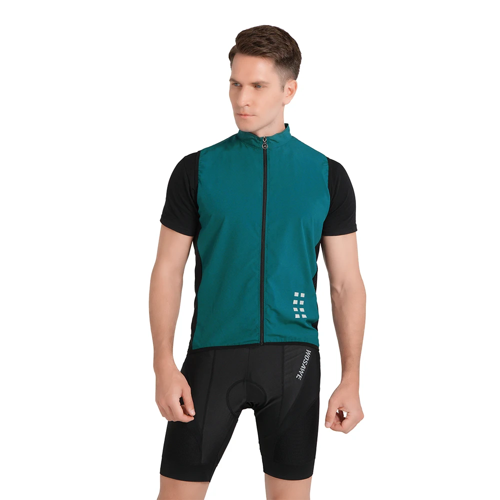 Windproof Cycling Vest Breathable Running Vest MTB Bike Bicycle Reflective Clothing Men Women Sleeveless Cycling Jacket cycling vest