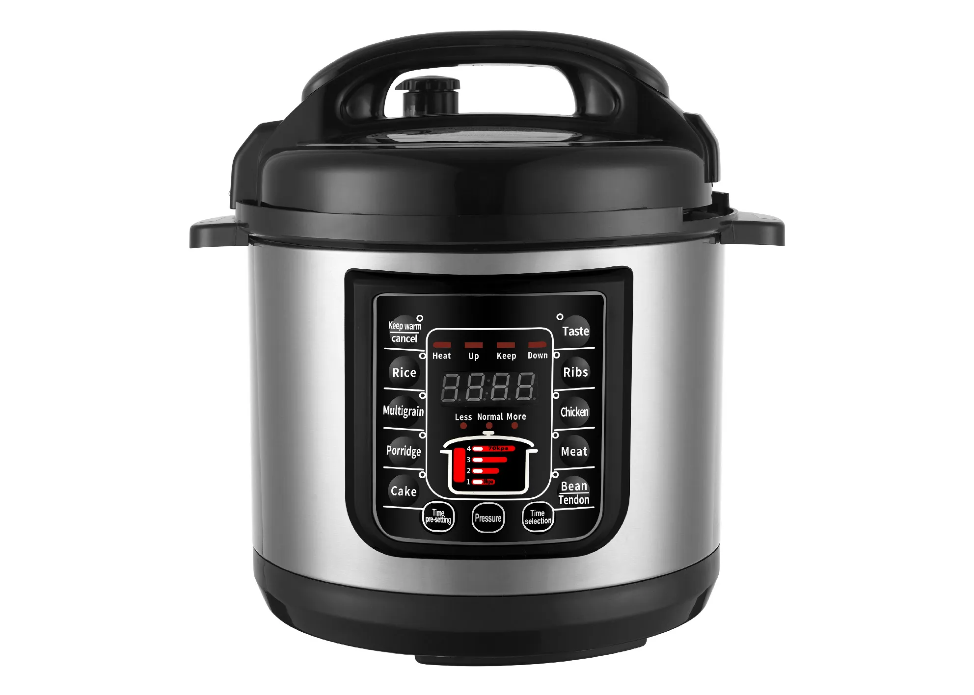 Okicook 10 Liter Modern Kitchen Appliances Stainless Steel Multifunction Electric Instant Pressure Pot Cooker