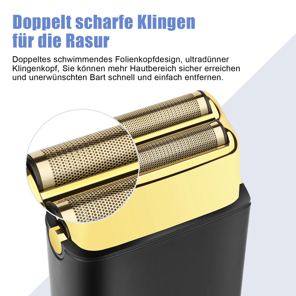 HIENA Macchinette elettriche professionali per barbiere, rasoio da uomo, mini rasoio elettrico per la testa e il corpo._voghion.com