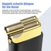 hiena Electric Shaver Professional Shaver Portable Mini Shaving Machine USB Charge Beard Trimmer for Men 3