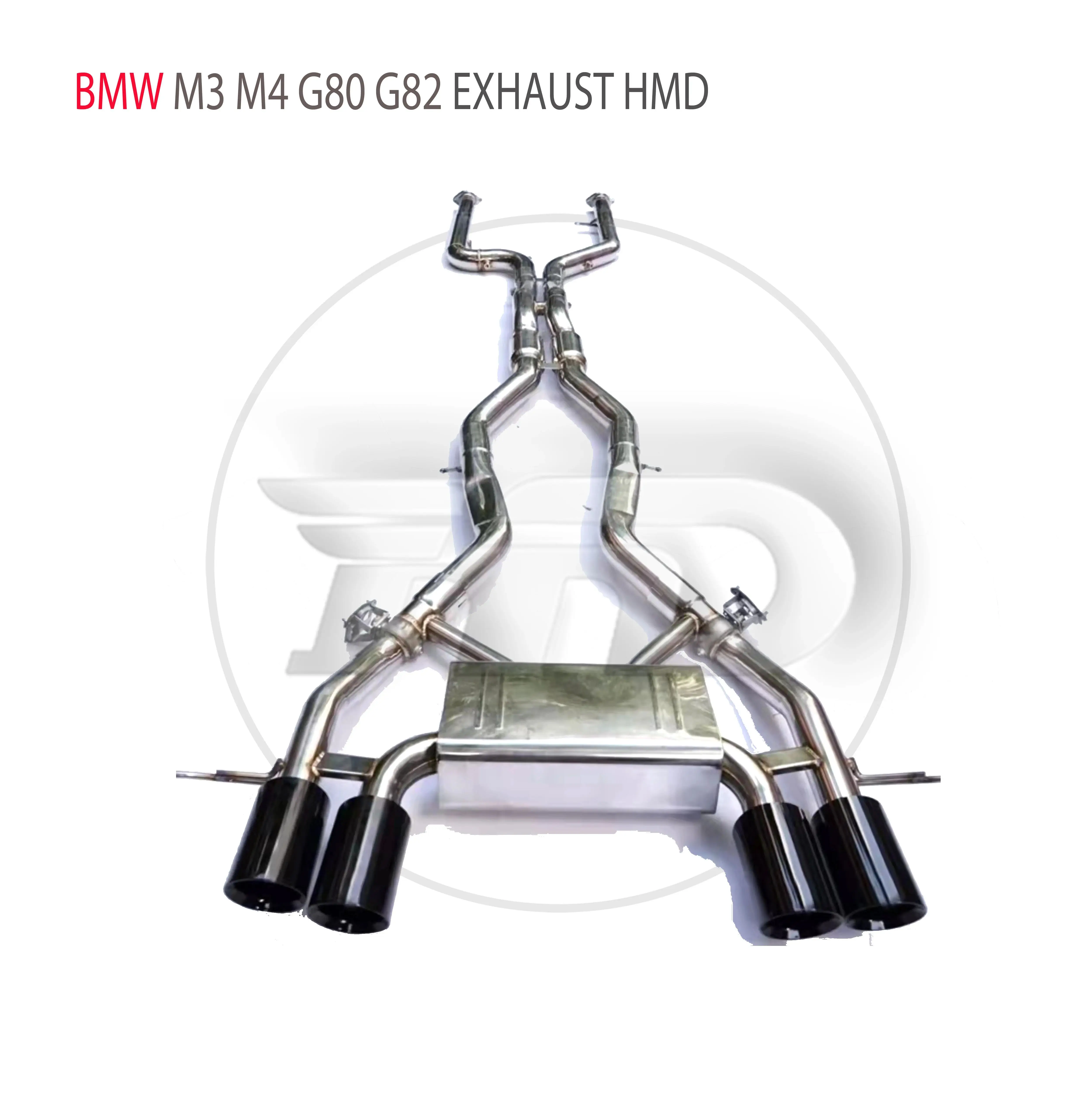 

HMD Stainless Steel Exhaust System Performance Catback is Suitable for BMW M3 M4 G80 G82 Car Muffler