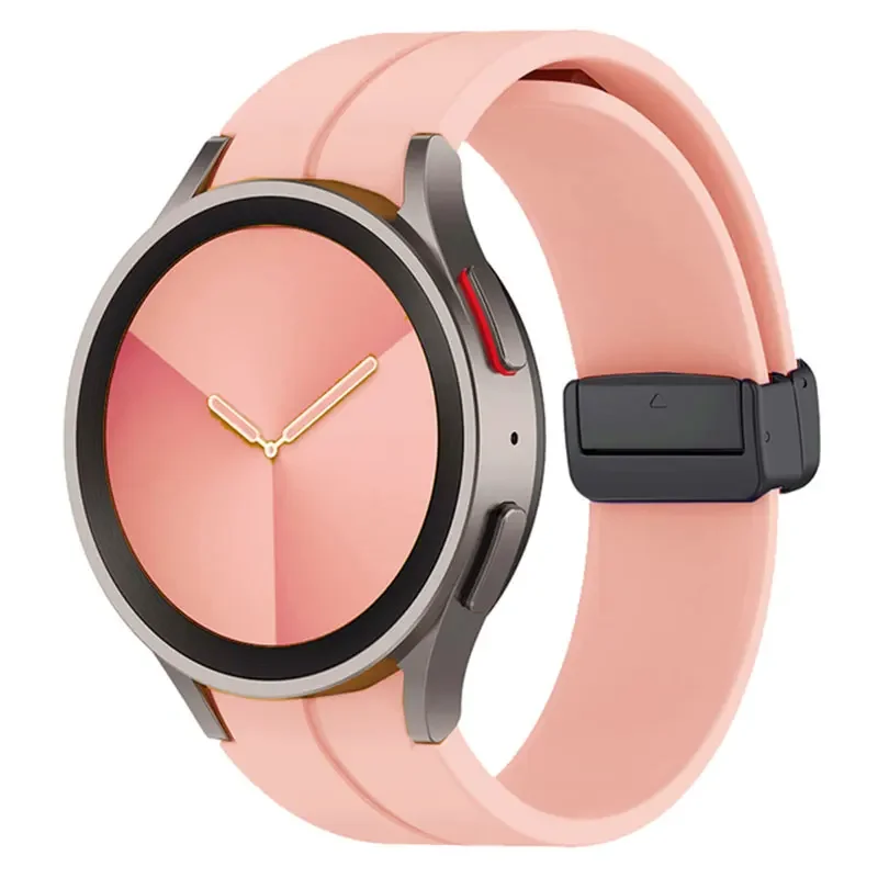 Premium Silicone Magnetic Buckle Watch Strap