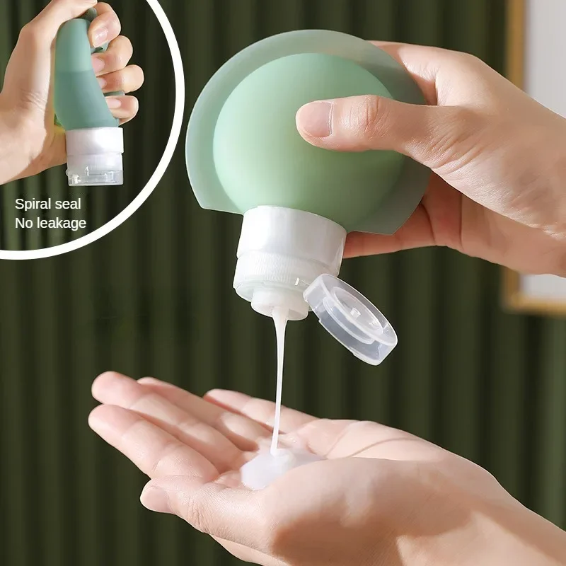 3pcs\set Squeezeable Silicone Bottle Refillable Reusable Lotion Container Leak-proof Lotion Dispensers Portable Bottle 3pcs protector for gg 1000 gwg 2000 1000 100 gwr b100 gg 1035 gwf 1000 gwg 2040 tpu nano protector explosion proof