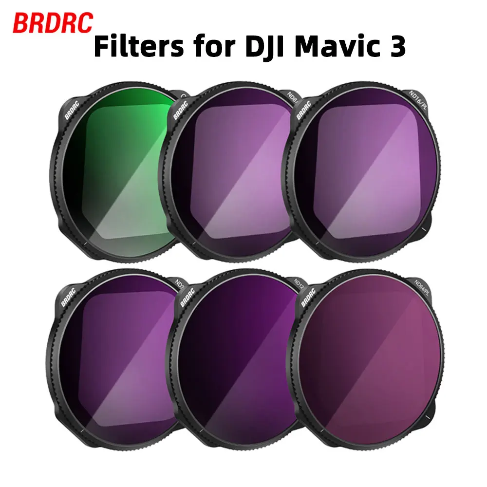 

Фильтр для объектива камеры DJI Mavic 3 UV CPL NDPL нейтральная плотность полярная алюминиевая рамка Оптическое стекло для дрона портативные аксессуары