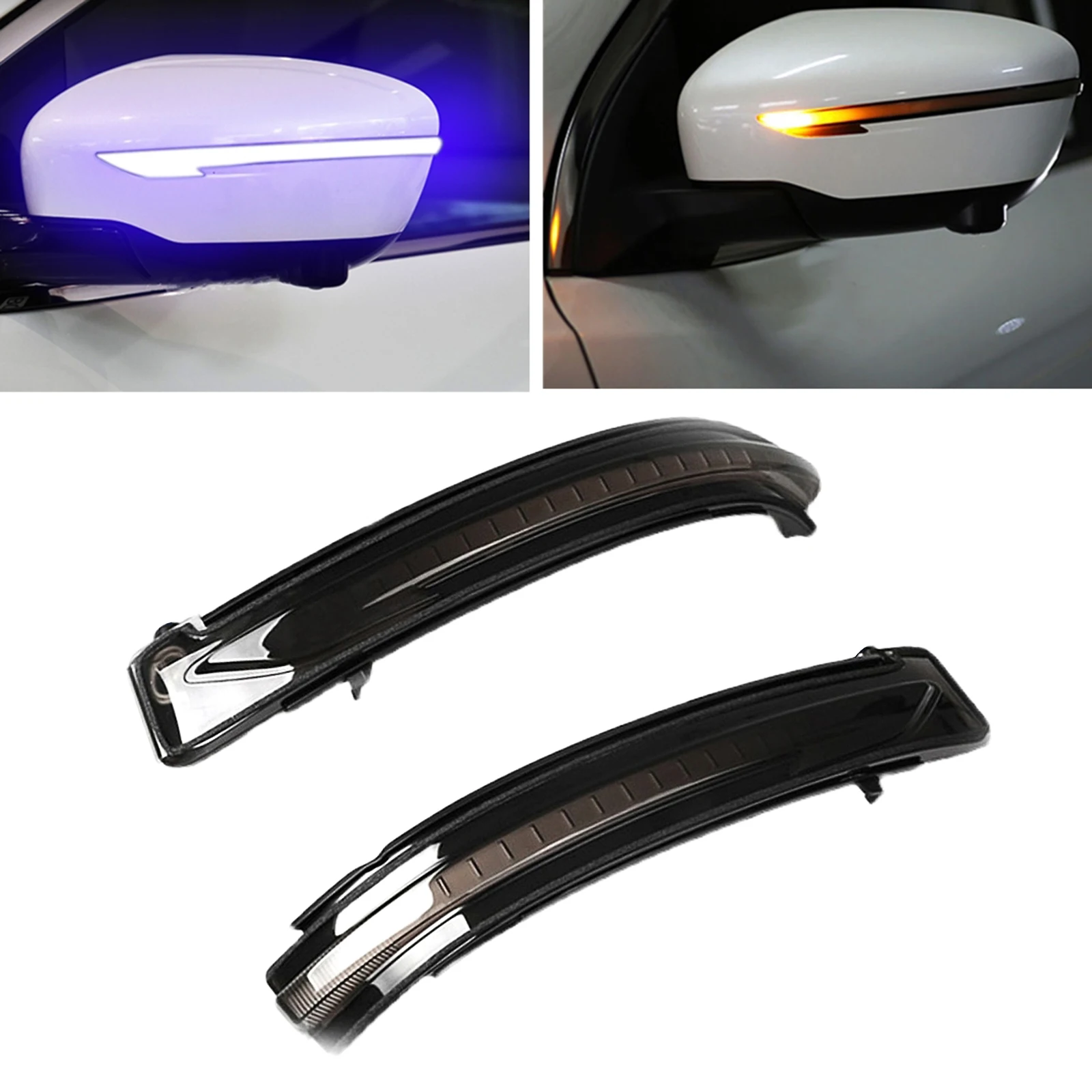 

For Nissan Murano Z52 Navara Pathfinder X-Trail T32 Qashqai J11 Juke Navara LED Mirror Dynamic Turn Signal Light Rear View Lamp