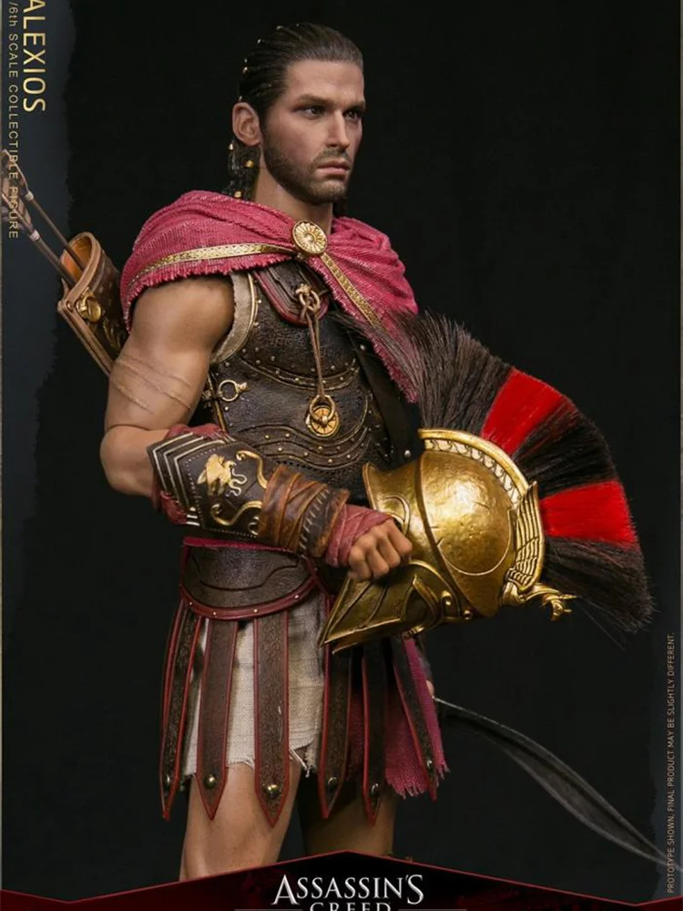 アサシンクリード　オデッセイ　メデューサエディション　フィギュアのみ Damtoys-assin's creed odyssey alexios,男性の戦士のアクション