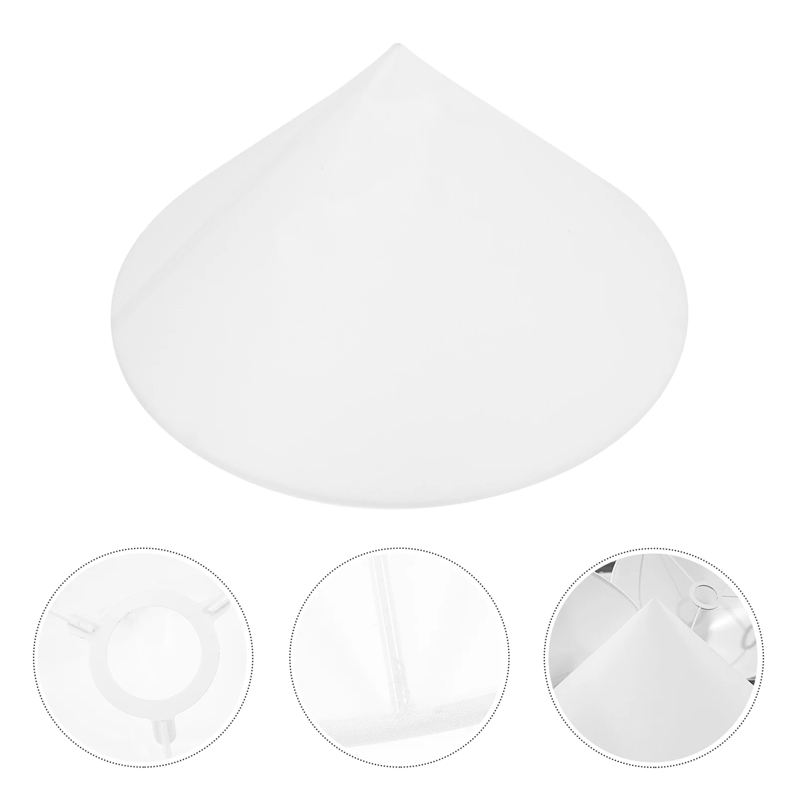 

Lamp Shade Umbrella Shape Indoor Light Cover E27 Light Socket Cloth Lampshade