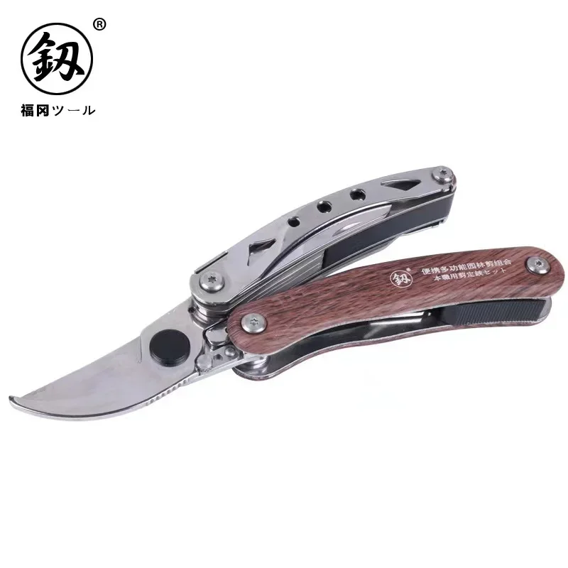 Garden Flower Scissors Outdoor Pruning Branches Fruit Trees Thick Flower Scissors Gardening Scissors Combination Tools 2