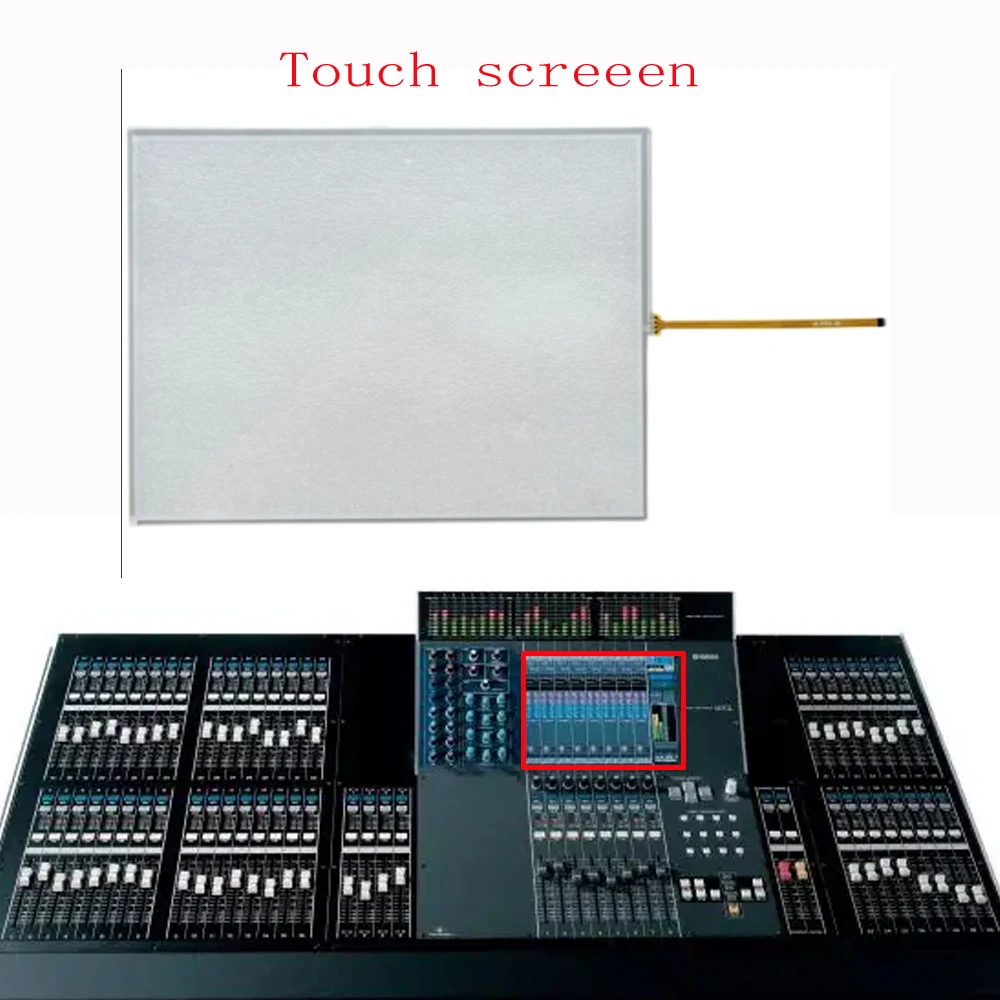 Painel de Vidro Touch Screen para Yamaha M7c M7cl M7cl32 M7cl48 m7 We96080r Novo