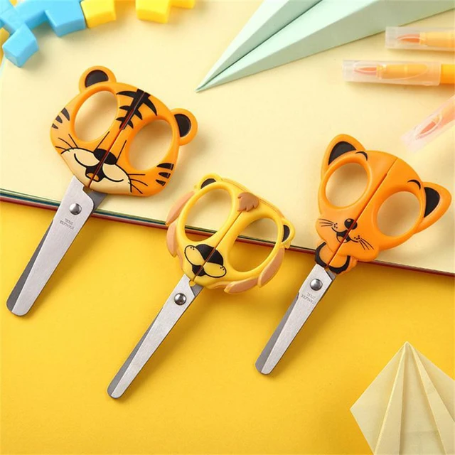 Handmade Diy Safety Childrens Scissors Kids Scissors Safe Paper Cutting  Knife Art Knife Kindergarten Tool Does Not Hurt Hands - AliExpress