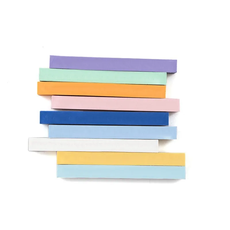 Matte Lacquer Wax Strip Macaron Square Mixed Color Handmade DIY