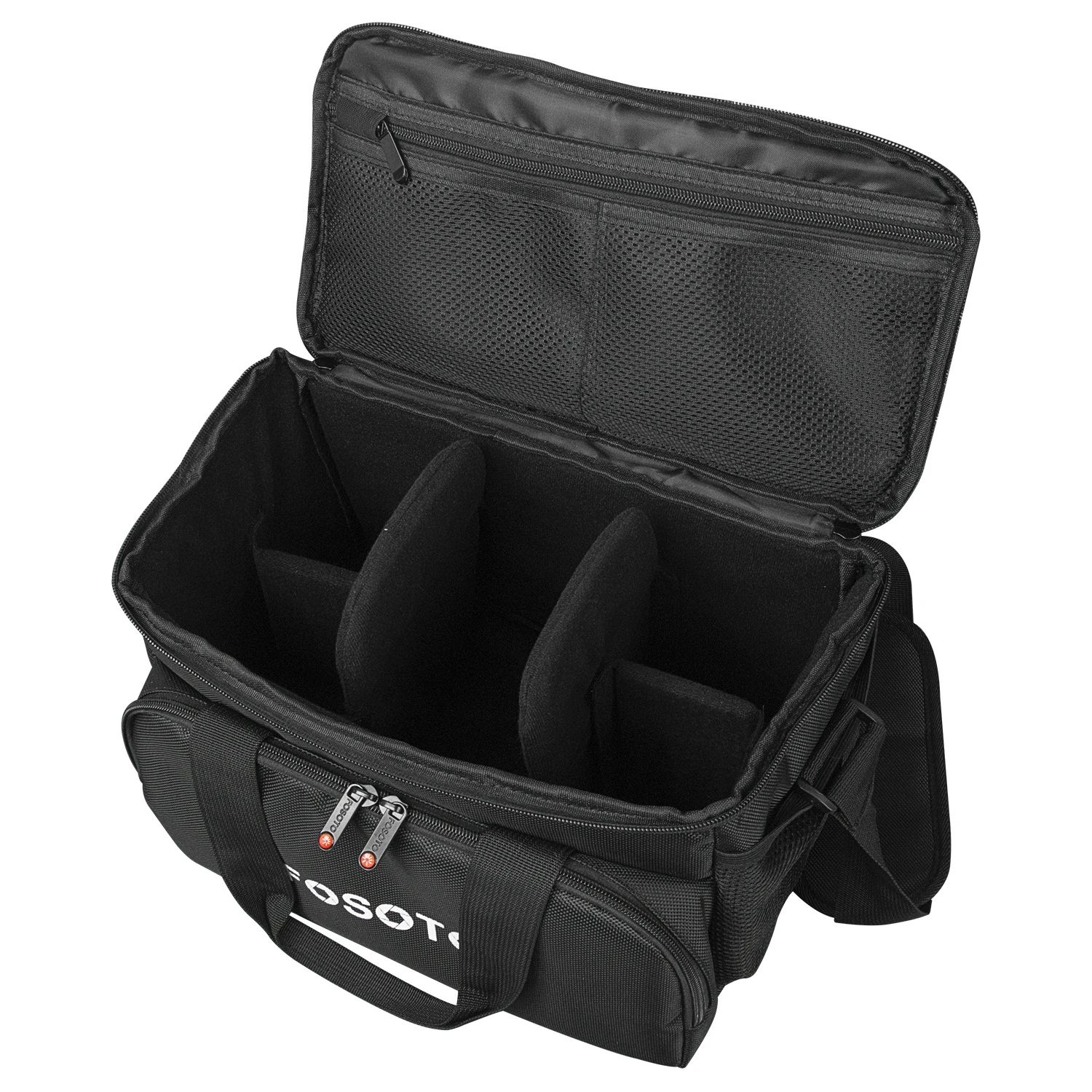 Fosoto Multi-funcional Grande Capacidade Fotografia Bolsa da Câmera à Prova Dslr Água Ombros Mochila Dslr Bolsa para Canon Nikon Sony Pentax - Image 6