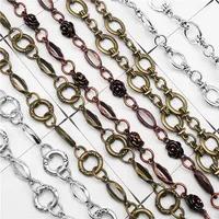 Julie Wang-Collier à Maillons Métalliques Vintage pour Femme, Bijoux Décoratifs, Accessoire de Direction, 1 Mètre par Paquet 1