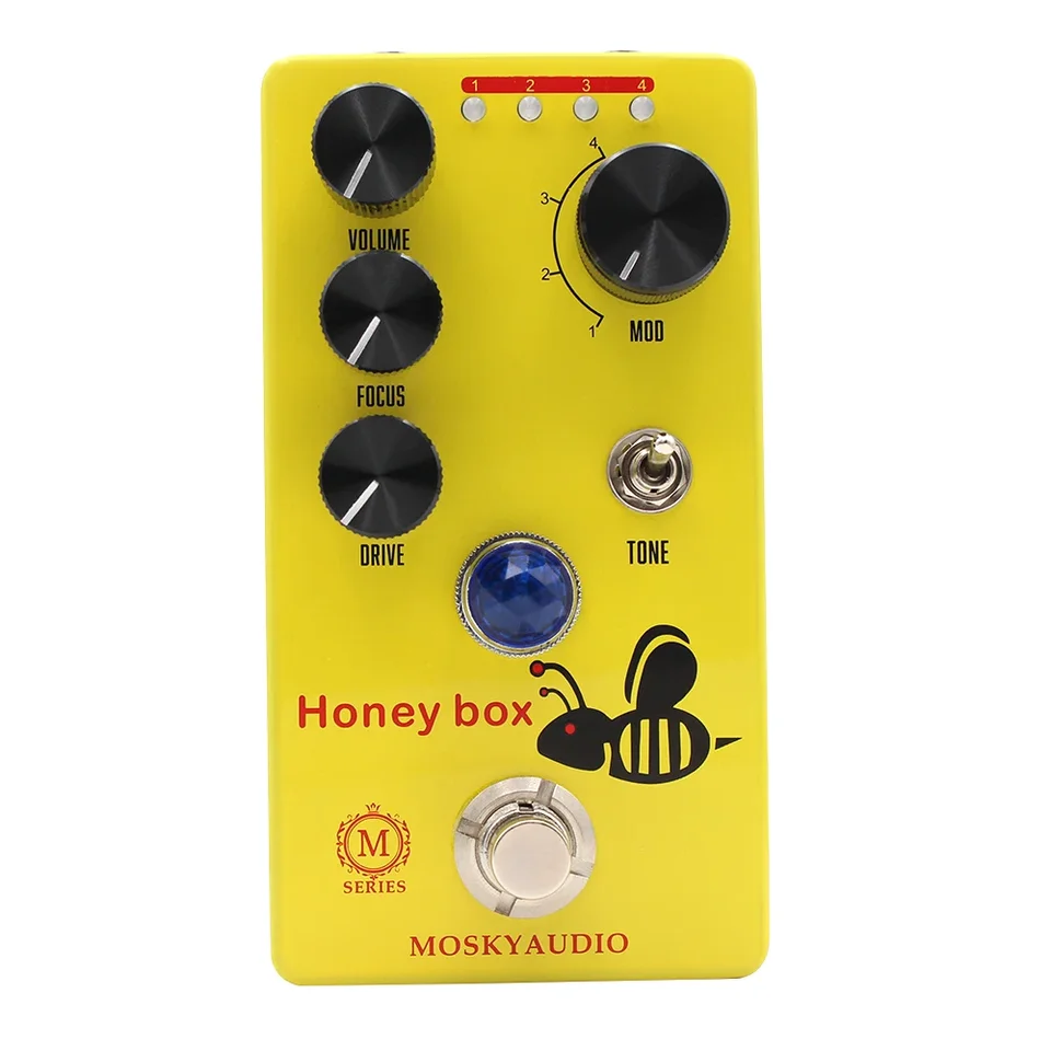 Mosky DTC マルチエフェクター　ディストーション　オーバードライブ Amazon | Moskyaudio DTC マルチエフェクトプロセッサ 多機能