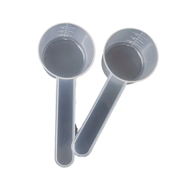 Plastic 20/25/30g50/60ml Milk Powder Spoon ML Graduated Kitchen Baking Measuring Spoon