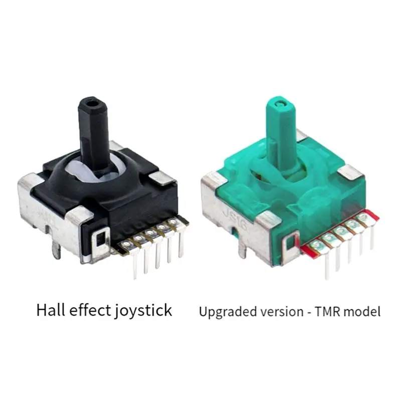 JH16 홀 이펙트 TMR 조이스틱 10개 FLYDIGI Vader 3 Pro용 Gamesir G8 교체용 3D 아날로그 스틱