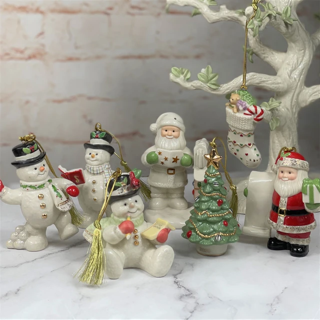 Santa and Snowman Plastic Canvas Christmas Ornament Kit – Brooklyn