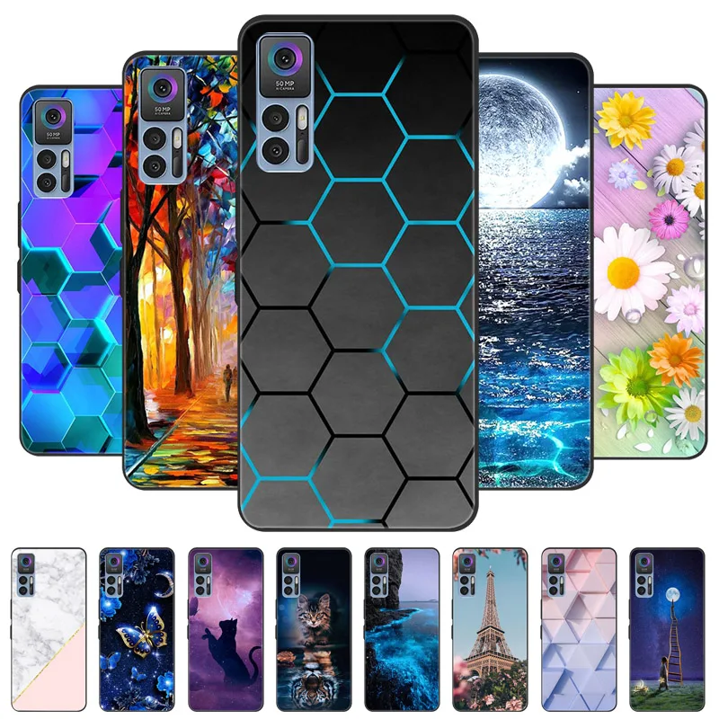 Wolf Lion Shockproof Black Silicone Phone Case Cover