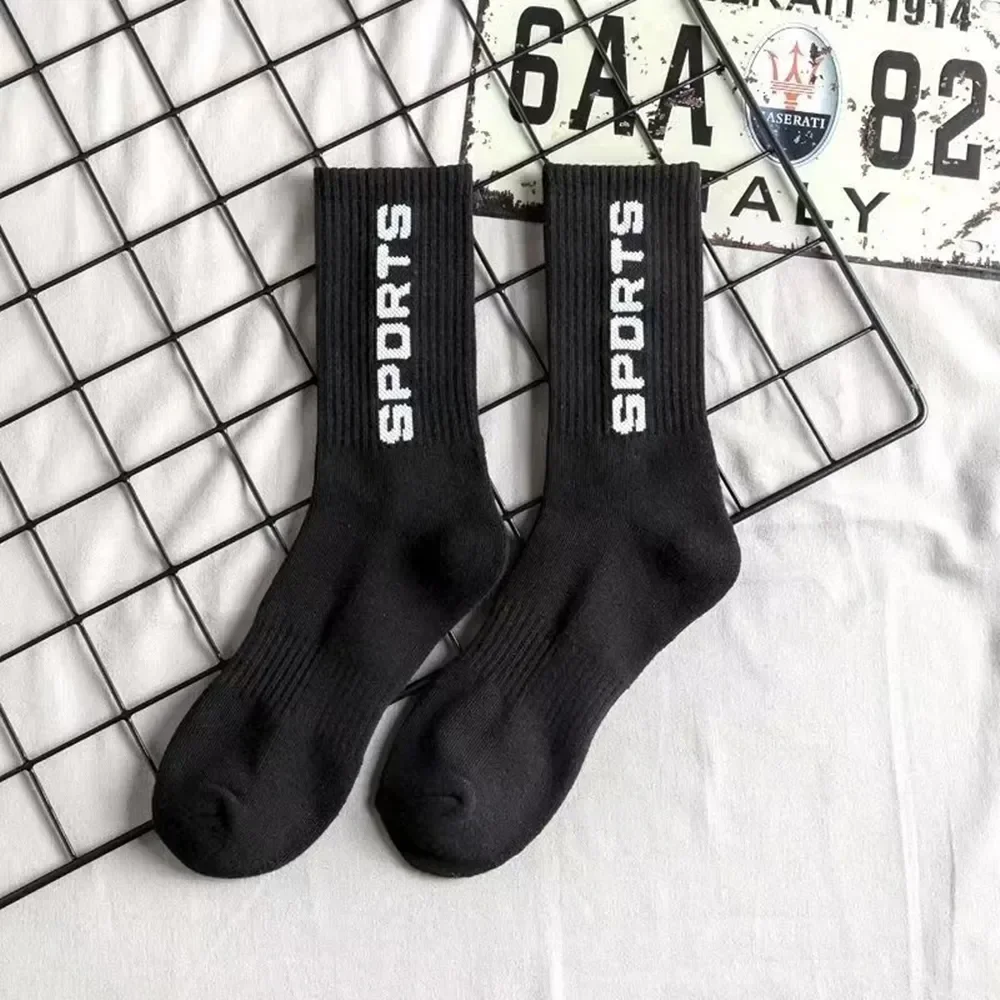 

Lot Socks Quality High Male 5 Socks Breathable Black Large Run Men Size38-45 Cotton Socks Men's Casual Sports Socks
