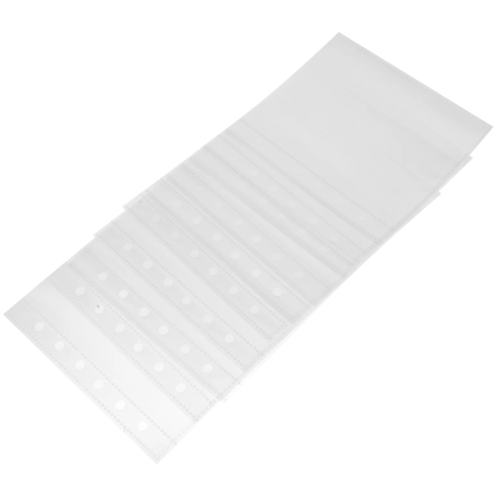 

50 Pcs Loose Leaf Scrapbook Top Loading Planner Sleeves Pvc 12x12 Page Protectors