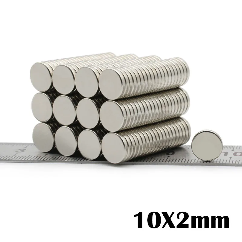 20pcs of Super Strong Neodymium Magnets - 10x2mm - Perfect for