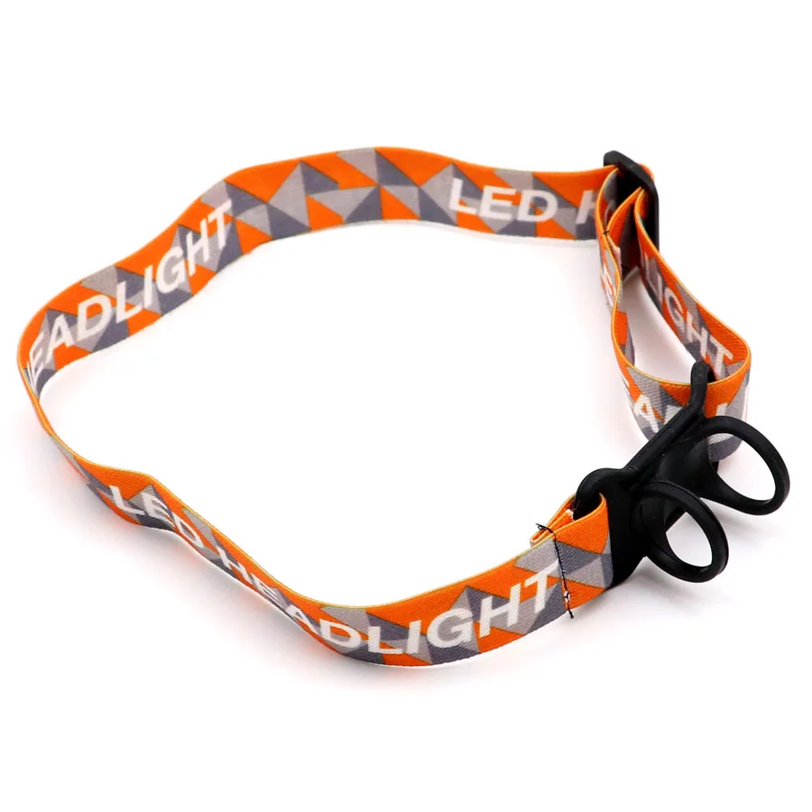 Elastic Head Strap Mount Holder Headband For S2+ H1 S21A C8 C8+ Torch Body 22mm-26mm 18650 Flashlight Headlamp flashlight holder elastic headband elastic head strap