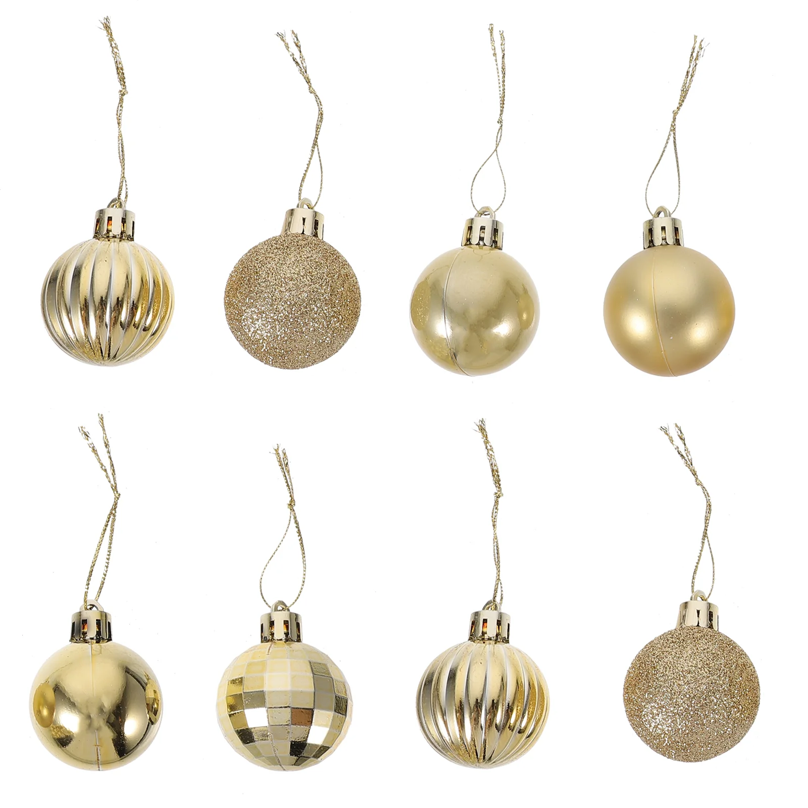 

36 Pcs Christmas Tree Decoration Balls Decorative Pendants Decorations Xmas Hanging Supplies Ornament Ornaments Decorate