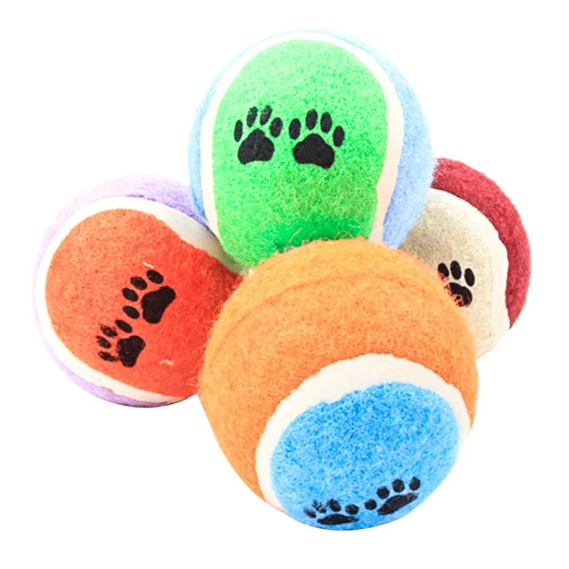 Training Tennis Ball Dog Practice Ball Durable School Club Competition Exercises Pet Chew Toy Sports Tournament Toy Supplies