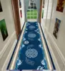 Luxury Design Hall Corridor Carpet Non-slip Washable Runner Stairway Rug Outdoors Aisle The Long Corridor Mat Customizable 카펫 4