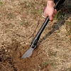 1Pcs Multifunctional Camping Tool Portable Folding Small Steel Shovel Pickaxe Hoe Outdoor Folding Multitool For Mountaineering 5