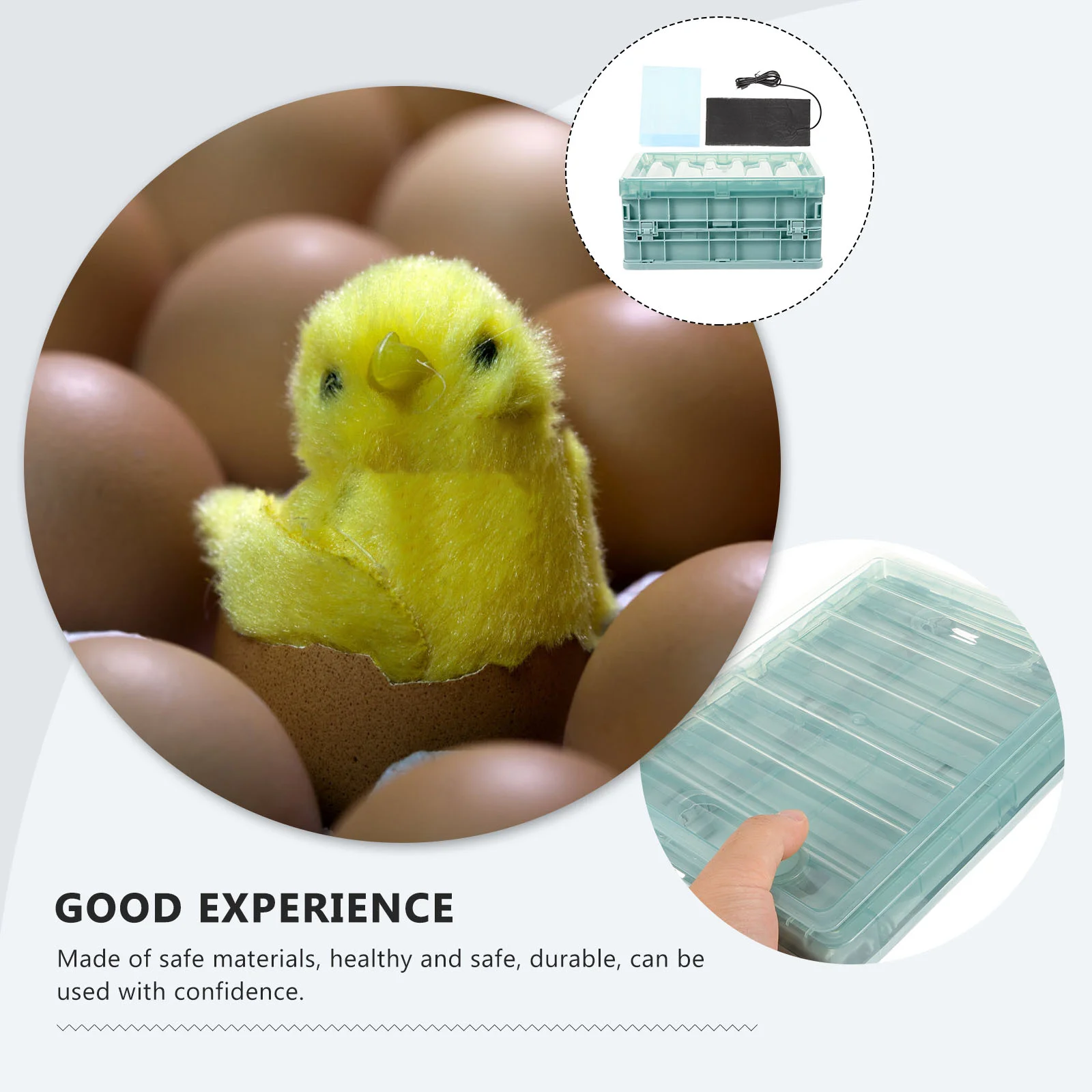 Mini Reusable Parrot Brooder Box Egg Incubator Chick Brooder Heater Pad Bird Treat Vitamin Pet Products Supplies