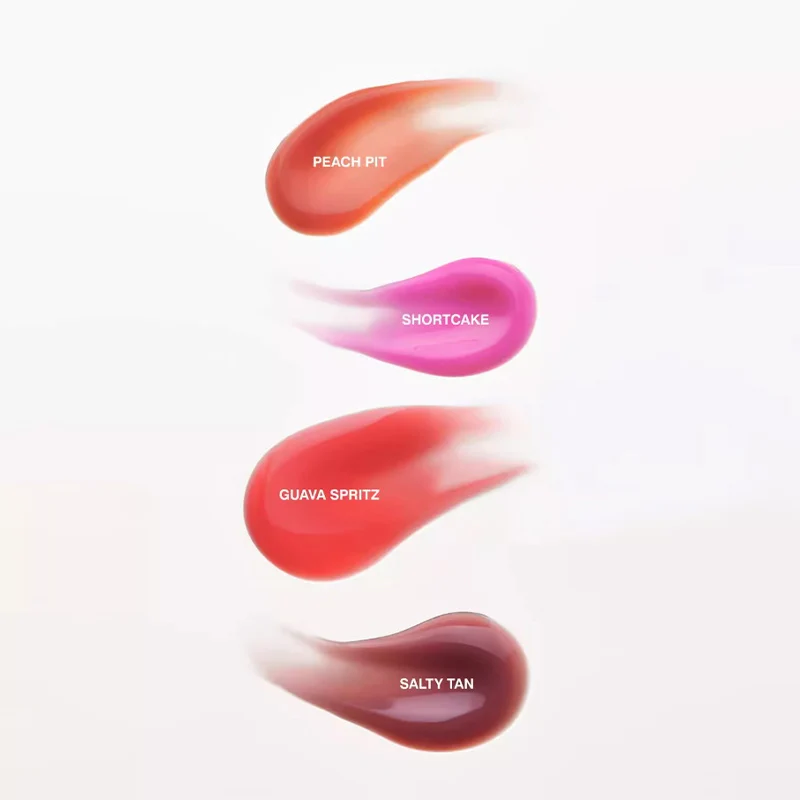 8-farbiger Lippenbalsam, spendet Feuchtigkeit und entfernt abgestorbene Hautzellen, Lippenstift in Glasfarbe, pulverförmiger Lippenbalsam, Gel-Lippenbalsam, roter Lippenbalsam, Mundpflege_voghion.com