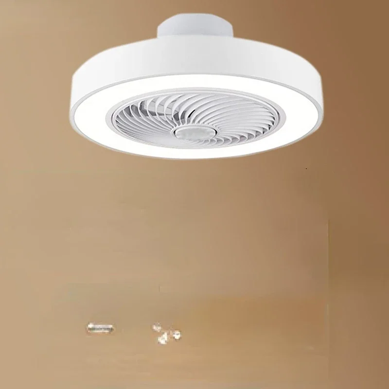 

AC110V 220V Ceiling Fan Light APP Remote Control BT Control 3-Color Dimming 3 Wind Speed LED Fan Lamp for Living Room Bedroom