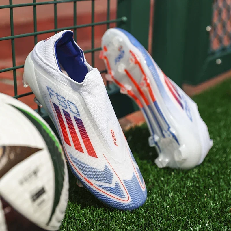 High Professional Quality New Men Football Shoes Training Soccer Shoes Society Cleats Indoor Fast Original Football Field Boots
