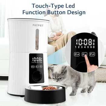 4L WiFi automatic cat feeder