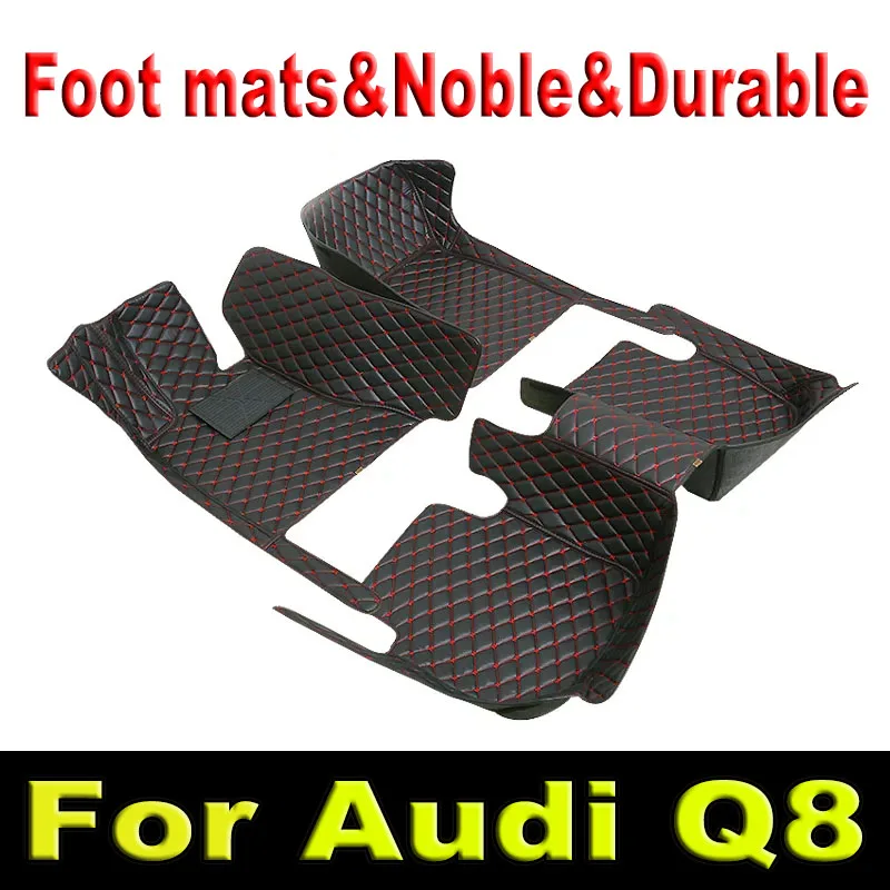

Автомобильные коврики из искусственной кожи для Audi Q8 2022 2021 2020 2019