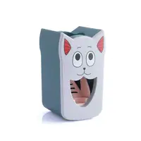 Toothpaste Squeezer for Children Automatic Toothpaste Holder Wall Mounted Press Dispenser Tube Stand Cute Bathroom Accessories 2