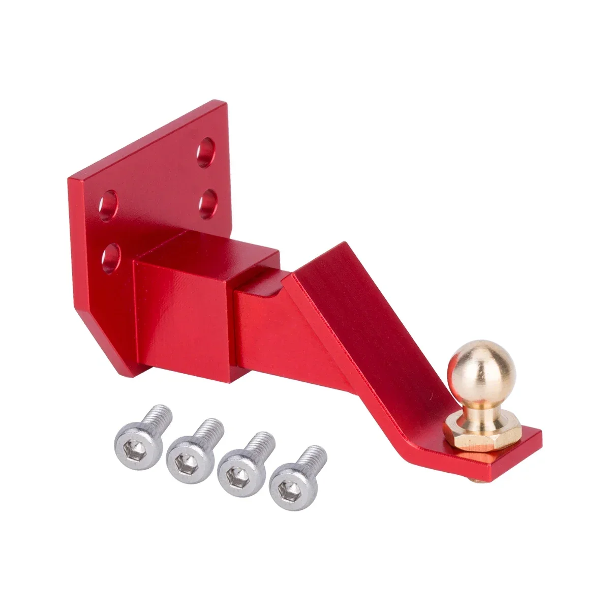 Lot De 5 Sangles De Toit Rouge Pour RC Crawler 1/10 - Compatible Axial SCX10, TRX4, D90, CC01