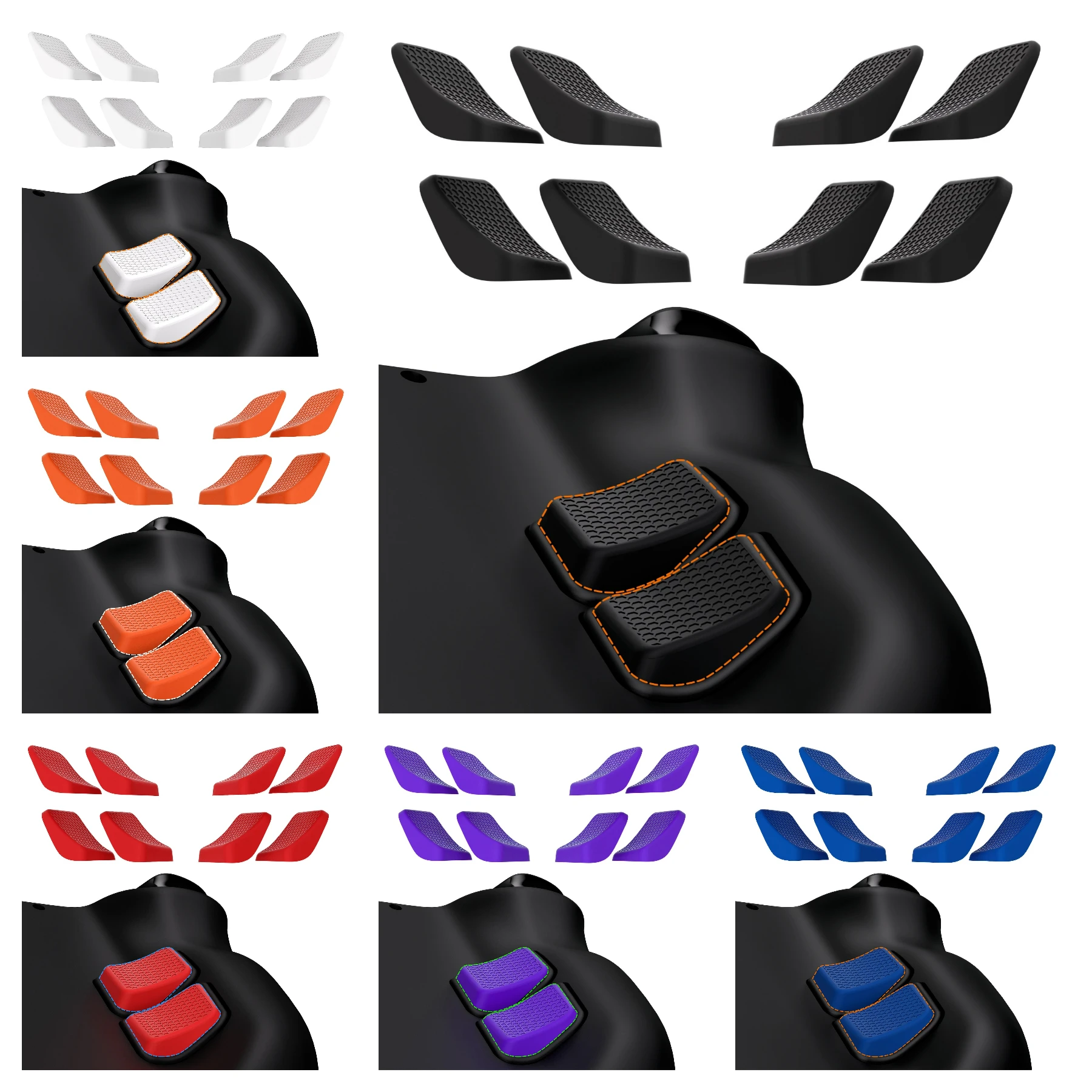thumbnail interactive-video image 1 of Carbon Black TouchProtect GripBacks: Enhance Grip Botswana 1 of 12