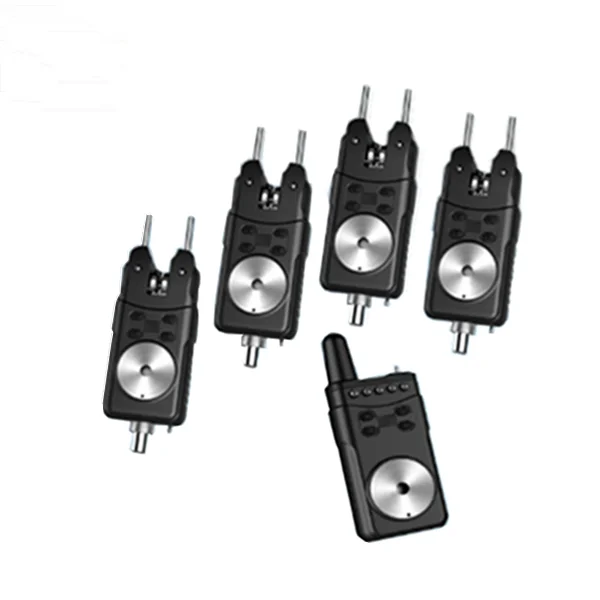 Excellent Quality 6 LED Indicators Waterproof -RF698 4+1 Carp Fishing Bite Alarm