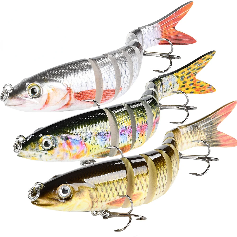 10g 10cm Sinking Wobblers Fishing Lures Jointed Crankbait Swimbait 9  Segment Hard Artificial Bait for Fishing Tackle Lure - AliExpress