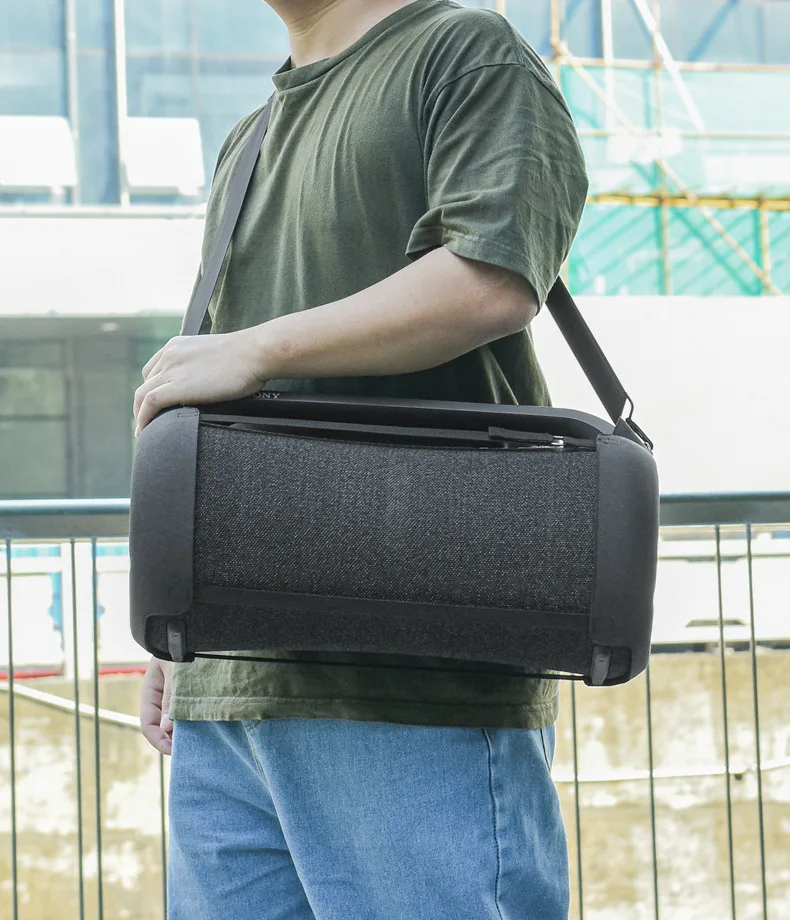 Custodia Protettiva Per Sony Srs-Xg500 Custodia Per Tracolla In Eva Audio Compatibile Con Bluetooth