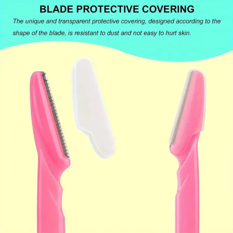 3/30/40Pcs Body Hair Removal Shaver Blades Eyebrows Shaping Knife Eyebrow Trimmer Makeup Beauty Tools Safe Eye Brow Razor Face