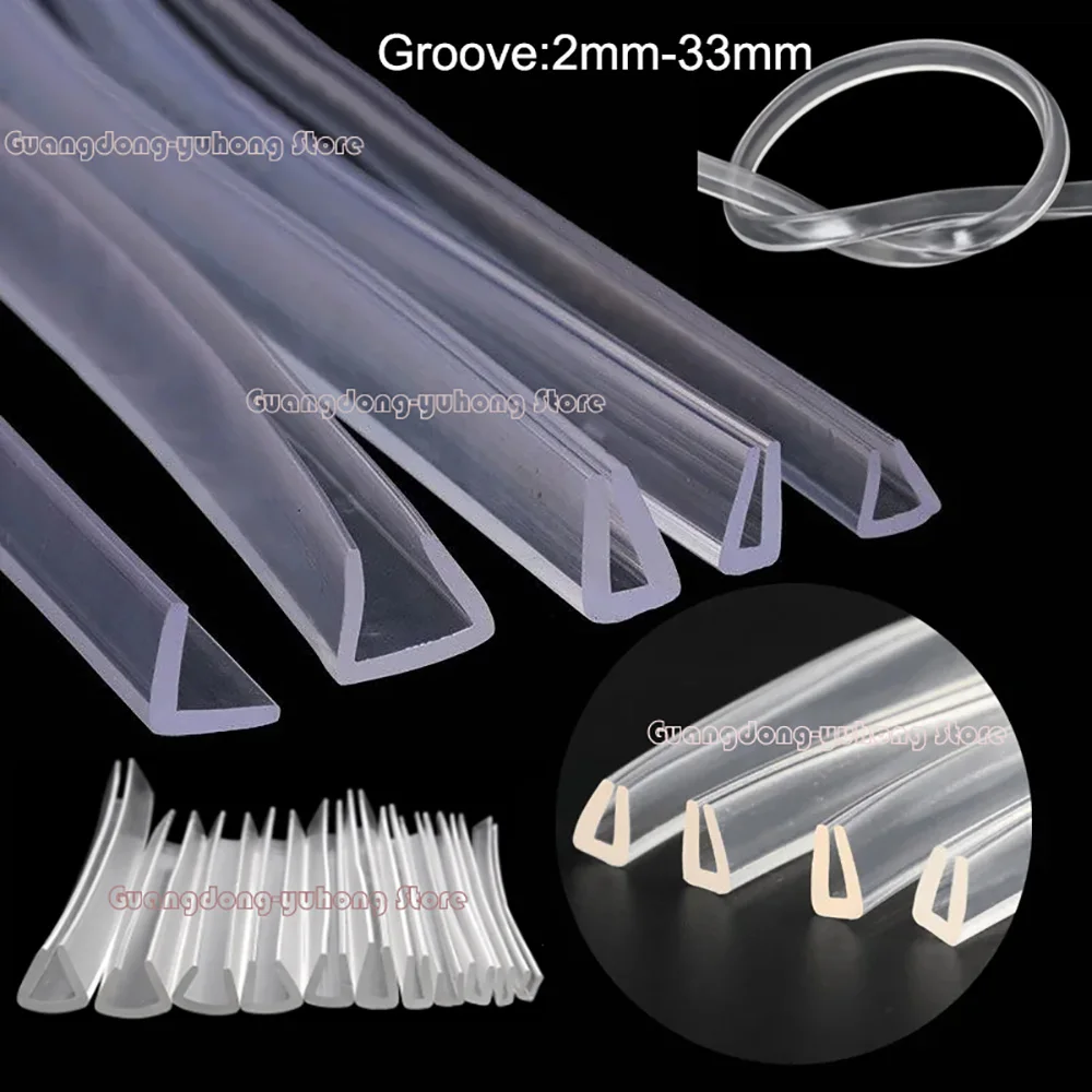 Guarnizione Del Bordo A U, Striscia Di Tenuta Del Bordo Del Canale In - Foto 5