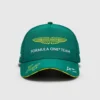 F1 Aston Martin Team Men's and Women's Embroidered Hats, High-end Casual Sports Hats, Favorite Baseball Caps 3