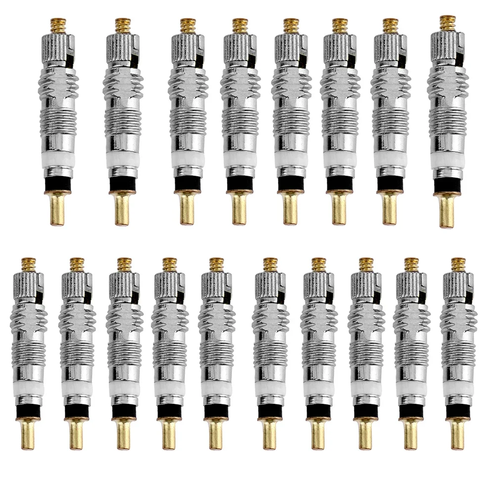 Bicycle Valve Core 2/5/10pcs Bicycle Tyre Valve Core Stem Presta Style Bike Tire Valve Core Set Tubeless MTB Road Bike Tube Service Repair Tool