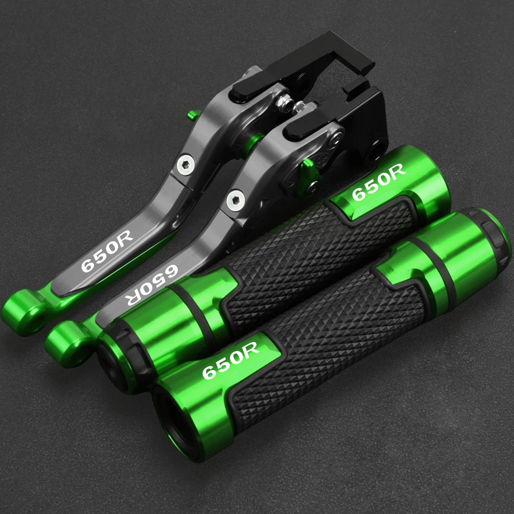 

22MM Hand Grips FOR Kawasaki NINJA650R 2009-2016 2015 2014 2013 2012 Motorcycle Adjustable Clutch Brake Levers NINJA 650R 09-16